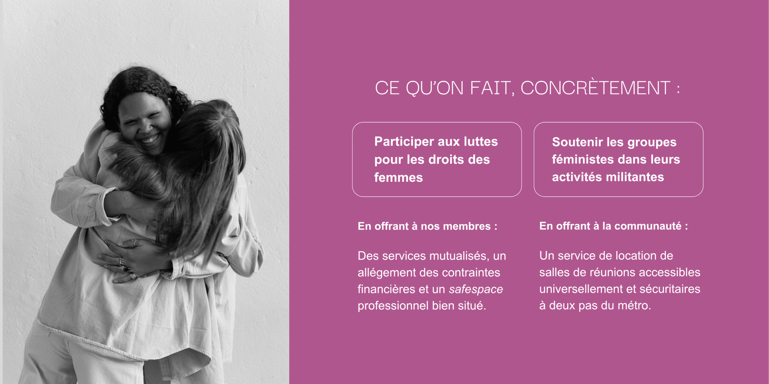 Accueil — Ce qu'on fait